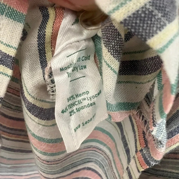 Marine Layer Camilla Midi Dress Multi Striped Size XL NWT - Picture 15 of 15